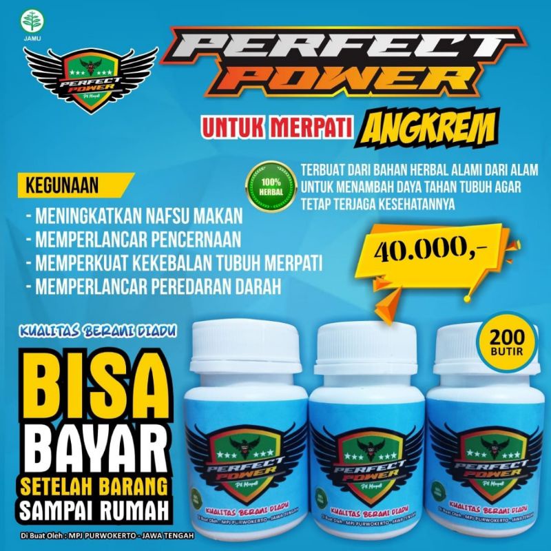 JAMU MERPATI PERFECT POWER KHUSUS ANGKREM