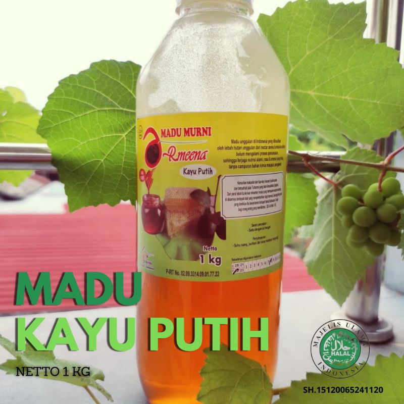 

Madu Kayu Putih 1 Kg - Madu Asli Murni Pure Raw Honey