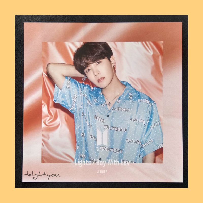 「READY」BTS - J-HOPE LIGHTS / BWL JACKET CARD (JAPAN FANCLUB VER.)