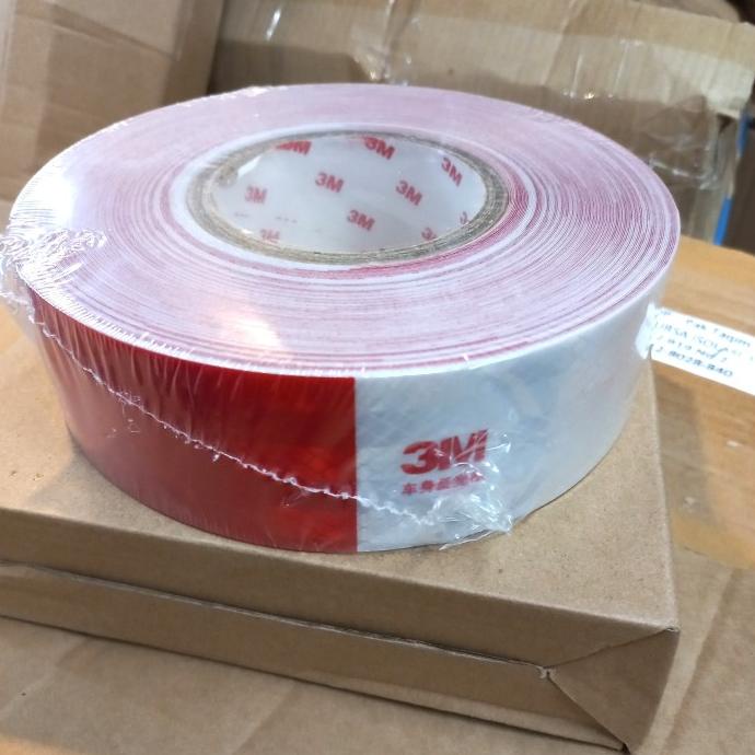 

revlektive 3m cina 2" x 45yrd merah putih