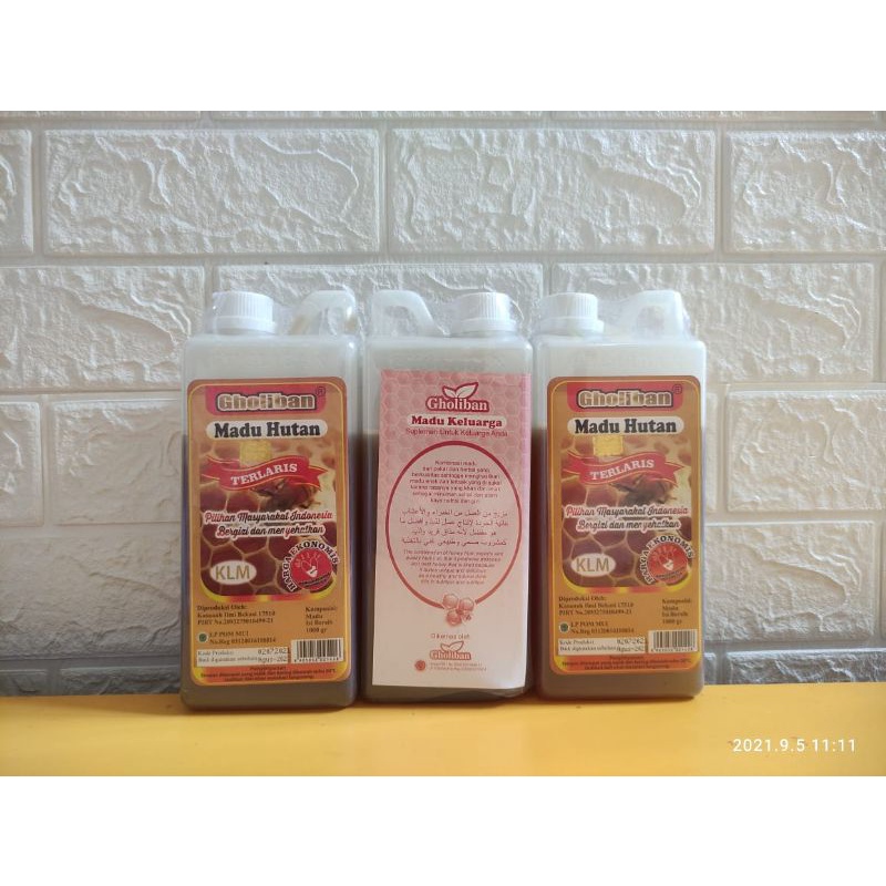 

Madu Hutan Kalimantan Gholiban [1 kg]