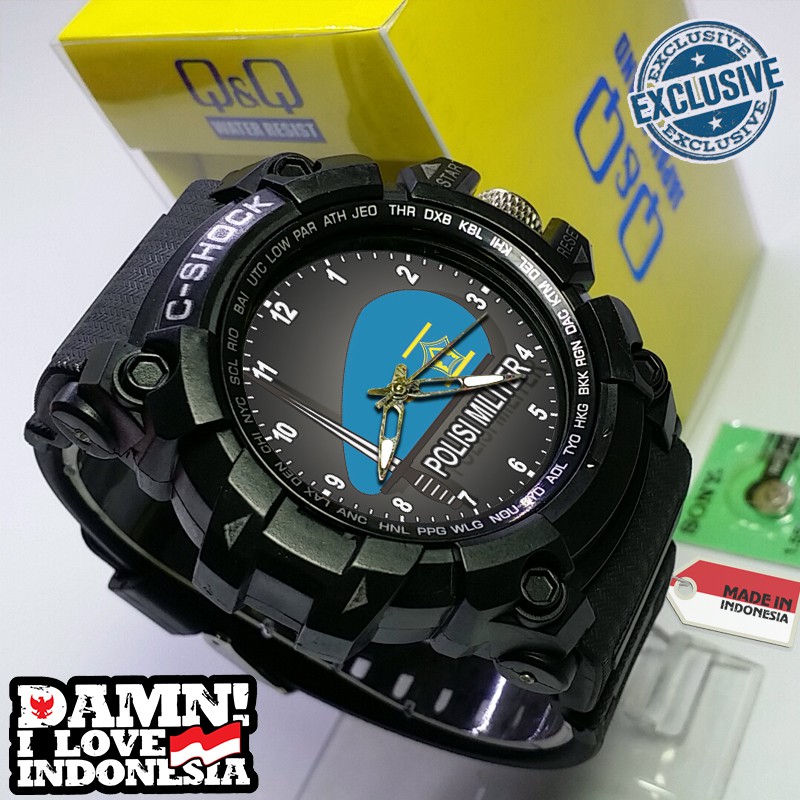 {Istimewa} Jam Tangan POLISI MILITER Outdoor