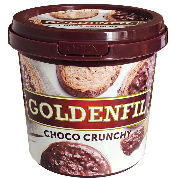 

Goldenfil Chocolate Crunchy 5KG selai cokelat crispy ovomaltine