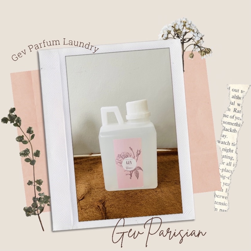 GEV Parfum Laundry 1000ml 1 liter Grade A++ Pewangi Pakaian Siap Pakai tanpa campuran air wangi bibit terbaik