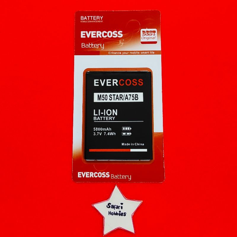 Baterai Evercoss M50 / M50A / M50 Star / A75B