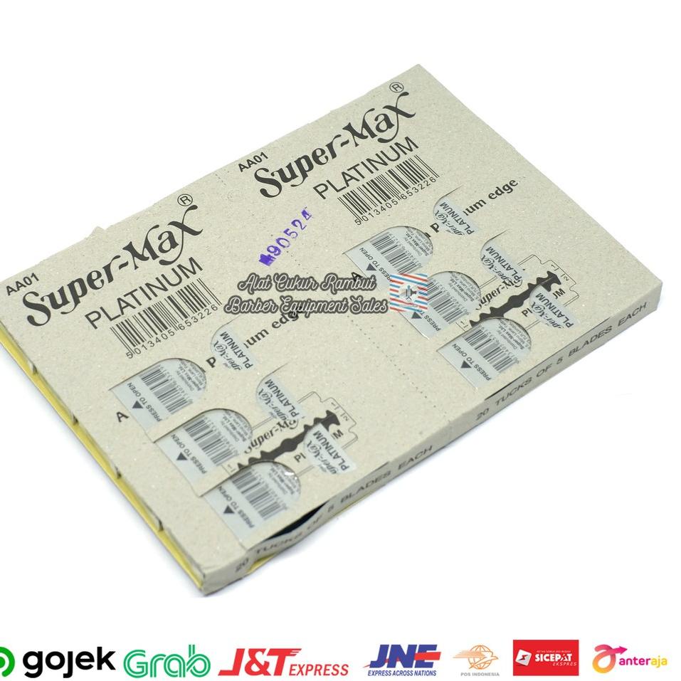 Silet Supermax Silet Super Max Platinum Silet Barbershop Silet Pangkas Rambut