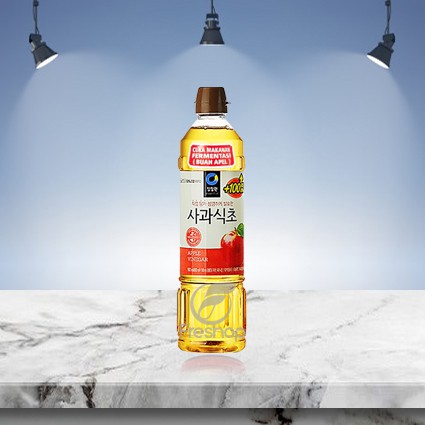 

Chung Jung One Apple Vinegar 500 ml Daesang Cuka Apel Korea