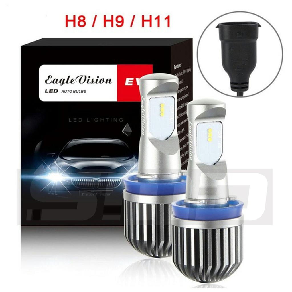 Lampu LED Headlamp Foglamp H8/H11/H16 Eagle Vision Mobil