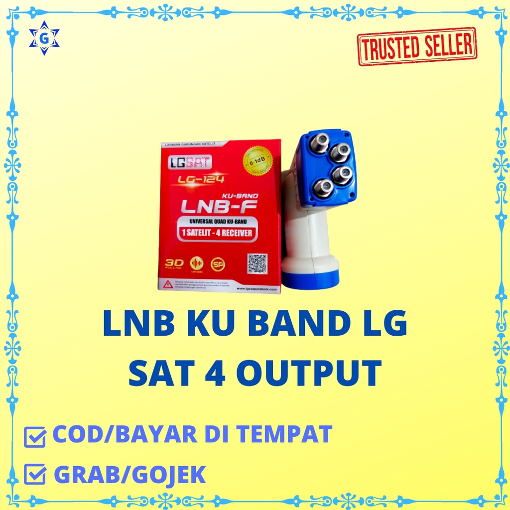 LNB KU BAND 4 OUTPUT MERK LG SAT