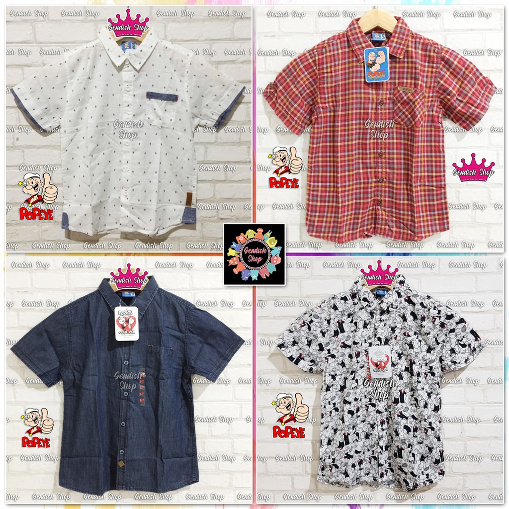 [74] KEMEJA ANAK LAKI-LAKI BY POPEYE