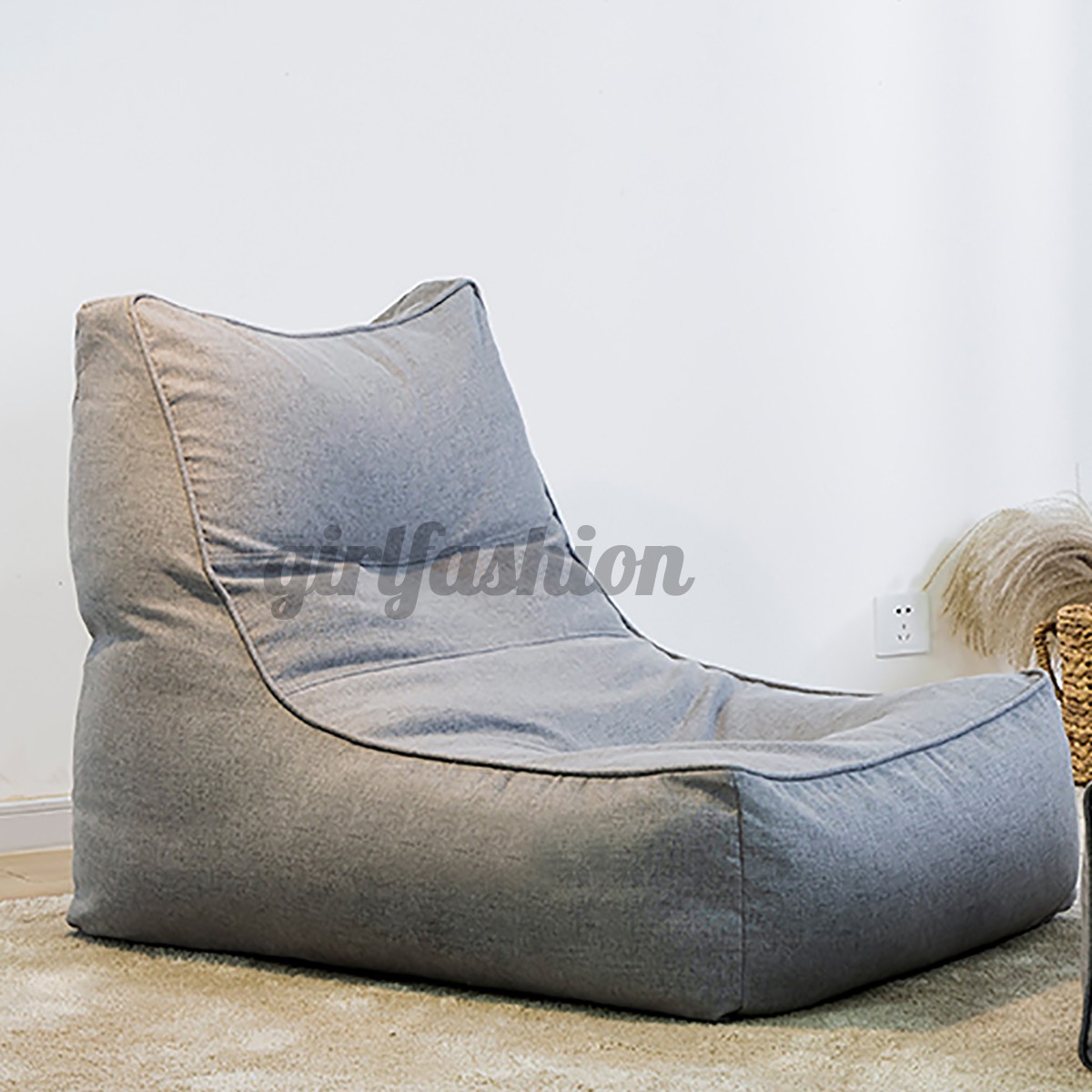 New Large Bean Bag Chair Cover Lounger Animal Highback Adult Gaming Sofa Slipcover Shopee Indonesia