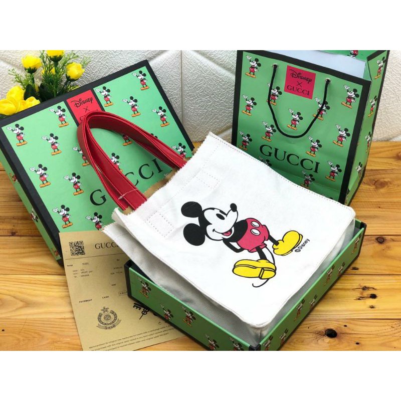 Tas Jinjing Disney Gucci Kanvas / Promo Tas Jinjing