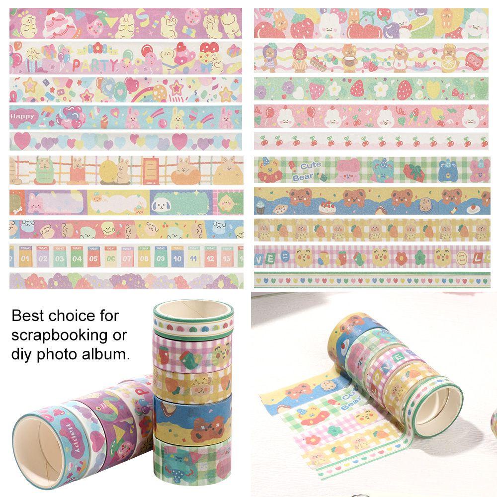 Kertas Nanas Roll Stationery Scrapbooking DIY Tape Perekat