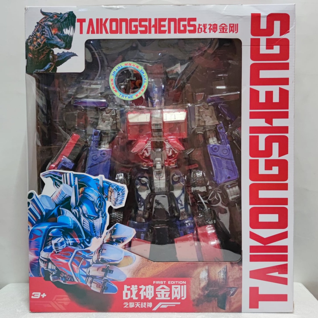 Mainan Robot Transformasi Taikongshengs Optimus Prime First Edition