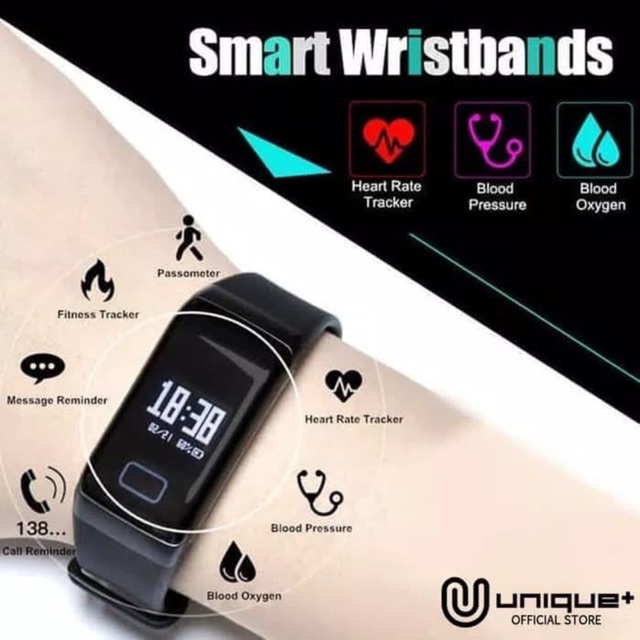 Smart Bracelet / Smart Band F1 / Heart Rate / Blood Pressure / Sport