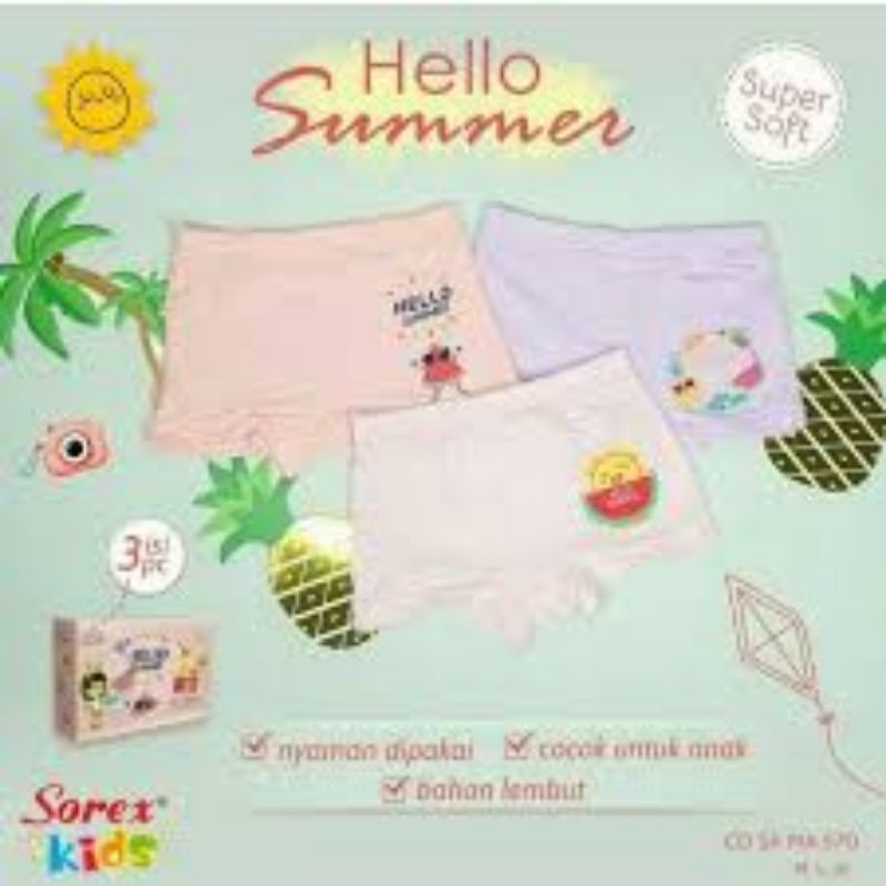 Celana Dalam Anak Sorex MA 571 MA570 MA550 MA501 MA502 MA503 MA551 MA552 CD Anak Perempuan Sorex