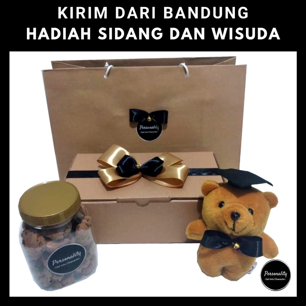 

Hampers Bear Cookies Ulang Tahun Sidang Wisuda Anniversary - Season Series