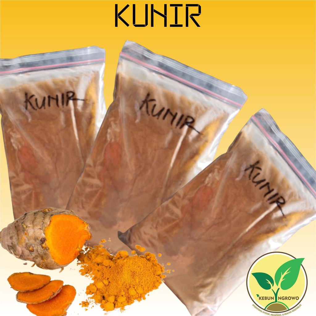 

Serbuk Bubuk Kunir / Serbuk Kunyit Kuning Murni 250gr 100% Asli dan Alami