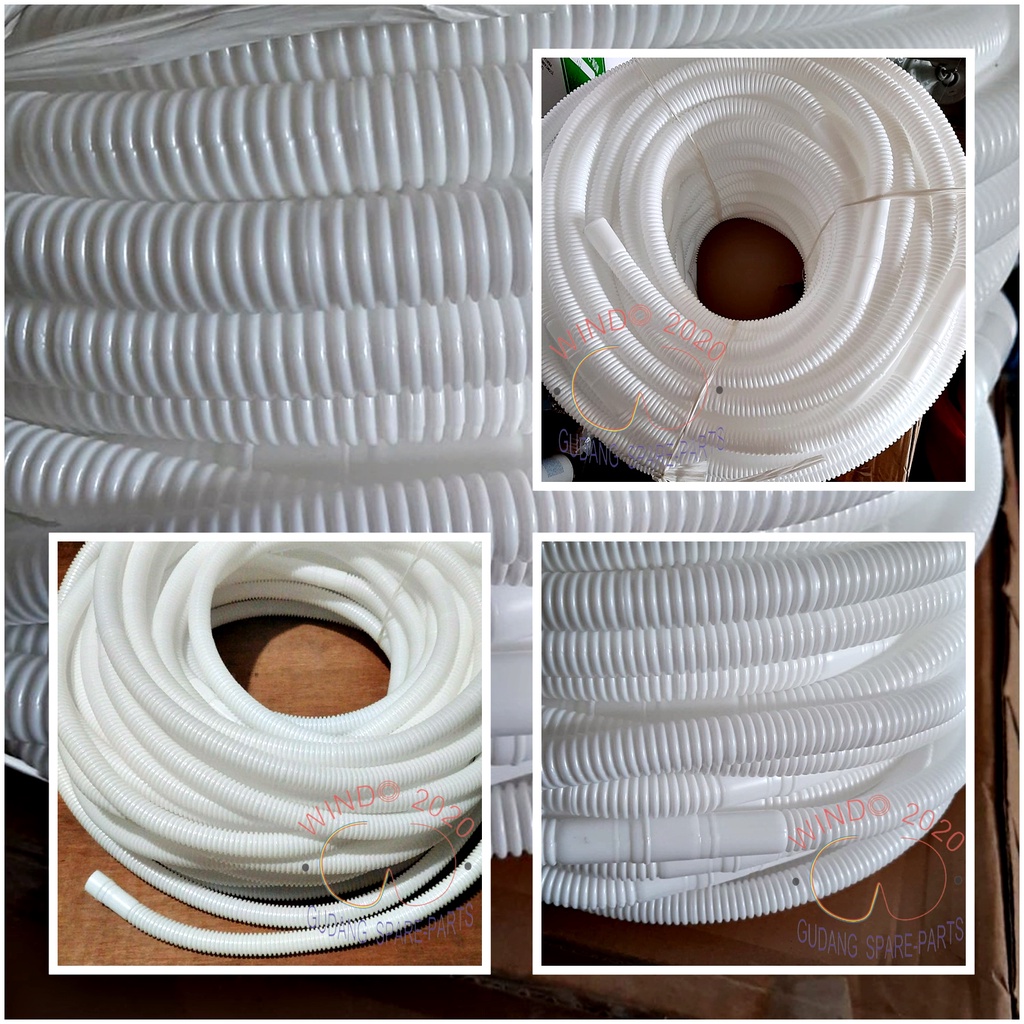 FLEXIBLE DRAIN PER METER | SELANG PEMBUANGAN AC | SELANG DRAIN | SELANG AIR MESIN CUCI | SELANG AIR