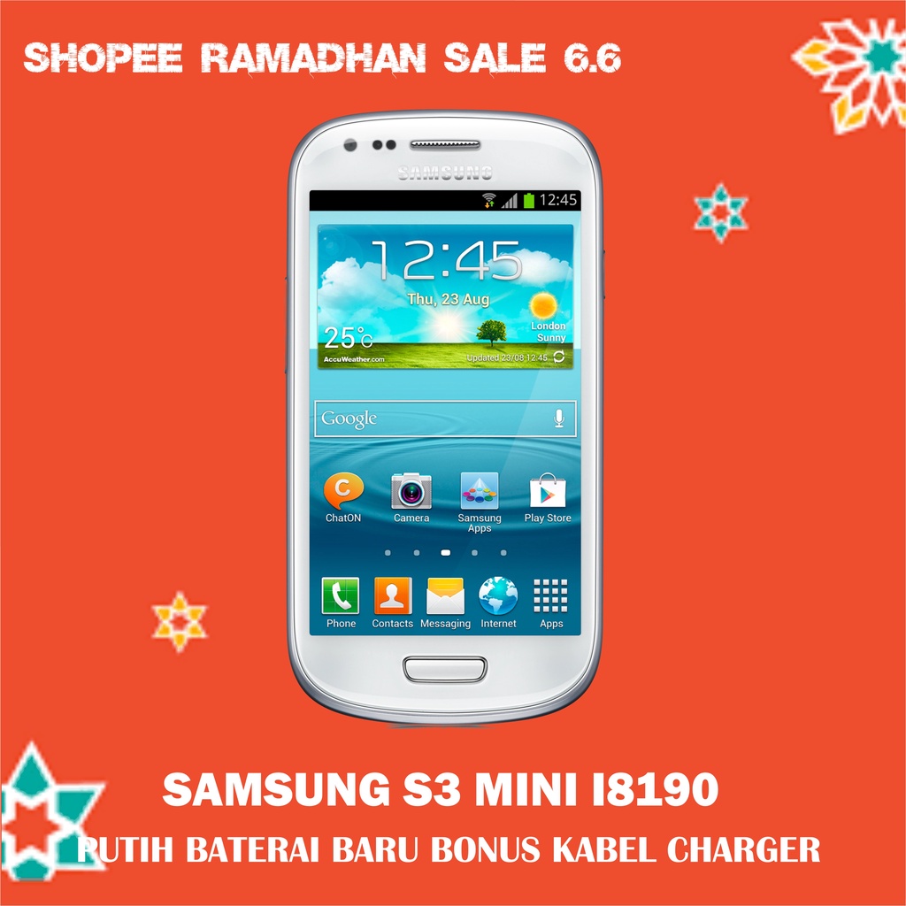 Samsung S3 Mini /Samsung I8190 /18190/i8190/ Bisa WA,BBM,FB Hp Murah/ iMEI Aman/Baterai Baru