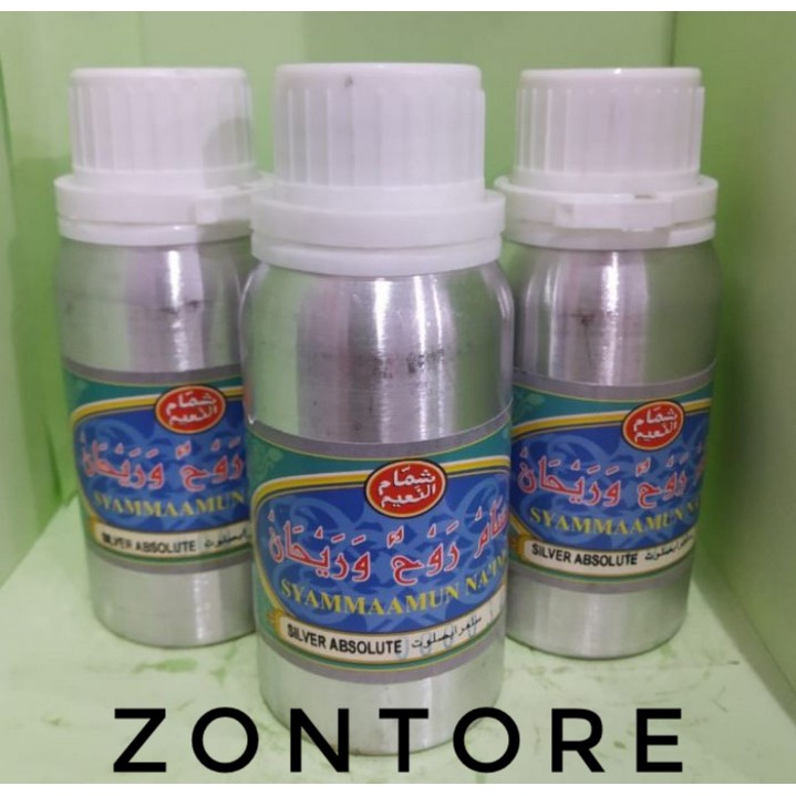 Parfum SILVER ABSOLUT atau wardah by syammaamun naim kemasan segel ori 100gr
