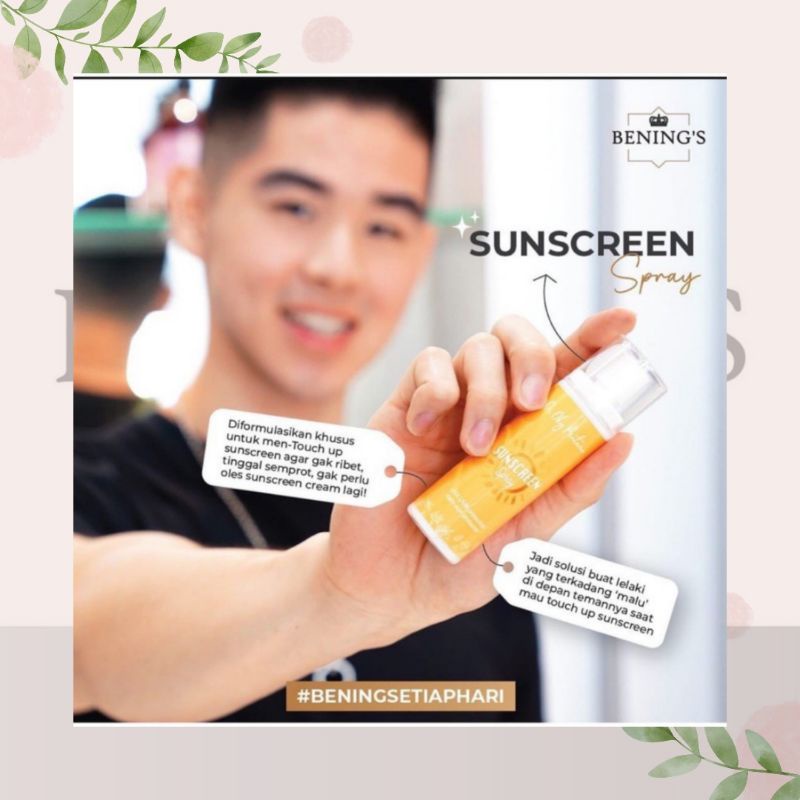 SUNSCREEN SPRAY BENINGS SKINCARE