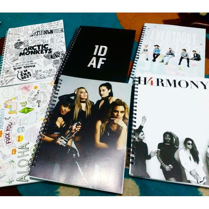 

CUSTOM NOTEBOOK A5 - 80 LEMBAR - ISI POLOS