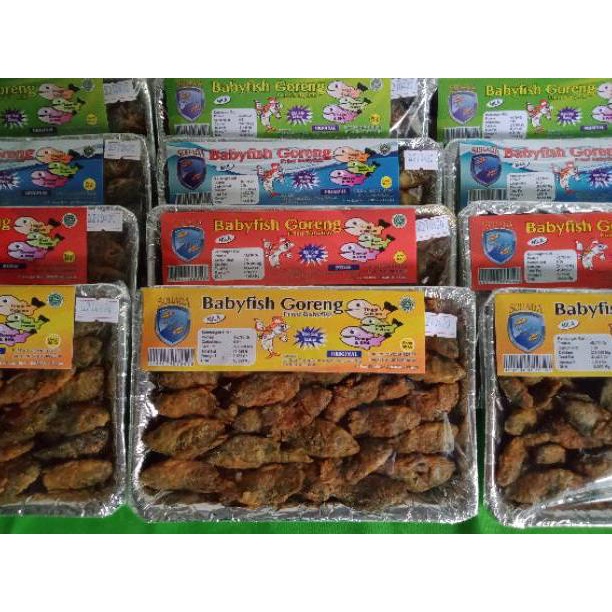 

Promo Terpopuler || XnM Makanan siap santap (babyfish crishpy) ikan balita goreng makanan khas cianjur ||Readi@banyak