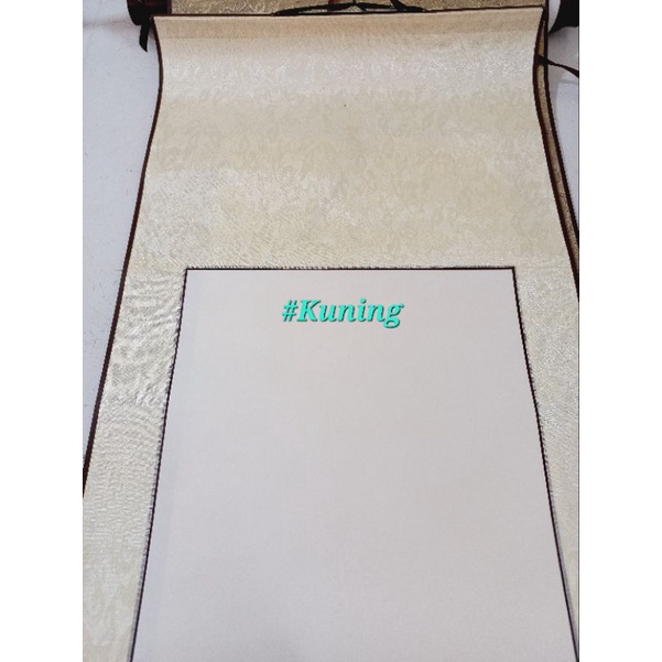 Scroll Kaligrafi / Kertas Kaligrafi Gulungan / Gua Zhou Kaligrafi