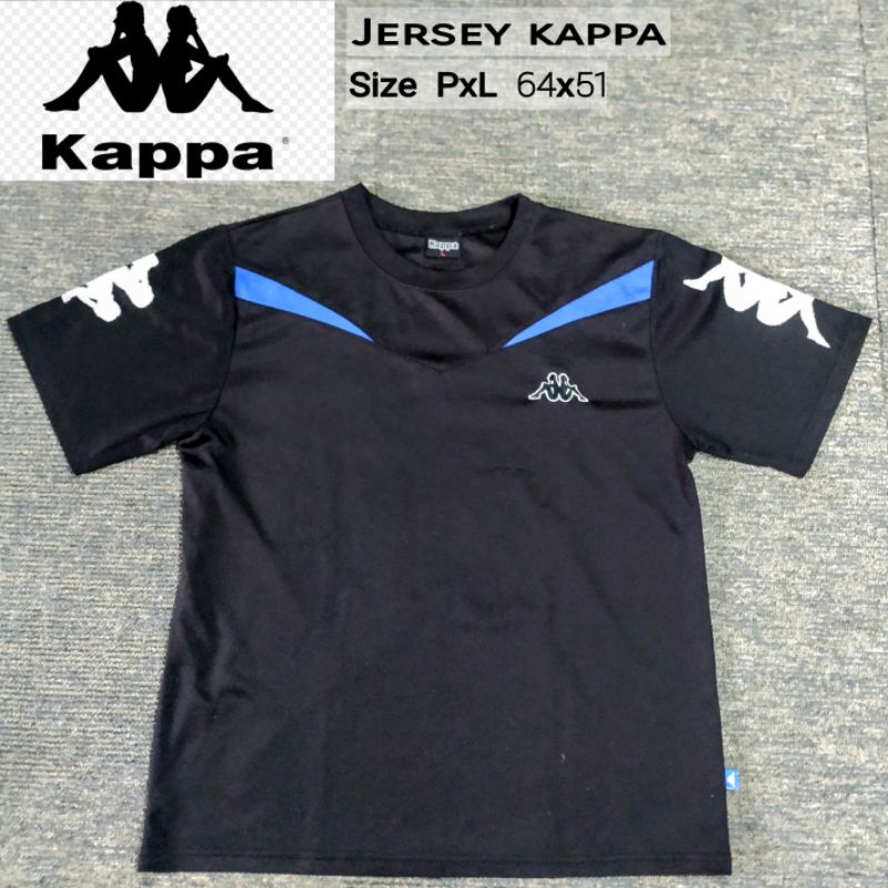 kaos jersey kappa second 2nd preloved thrift original branded