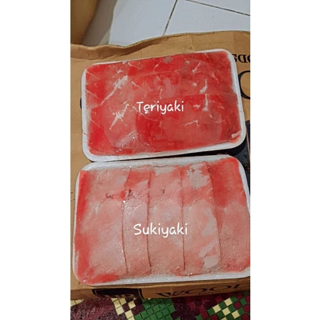 

Slice Beef Sukiyaki 500gram