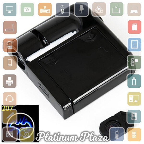 Lampu LED Pintu Mobil Courtesy Door Light 2 PCS - Logo 207 - Black`9EGWXI-
