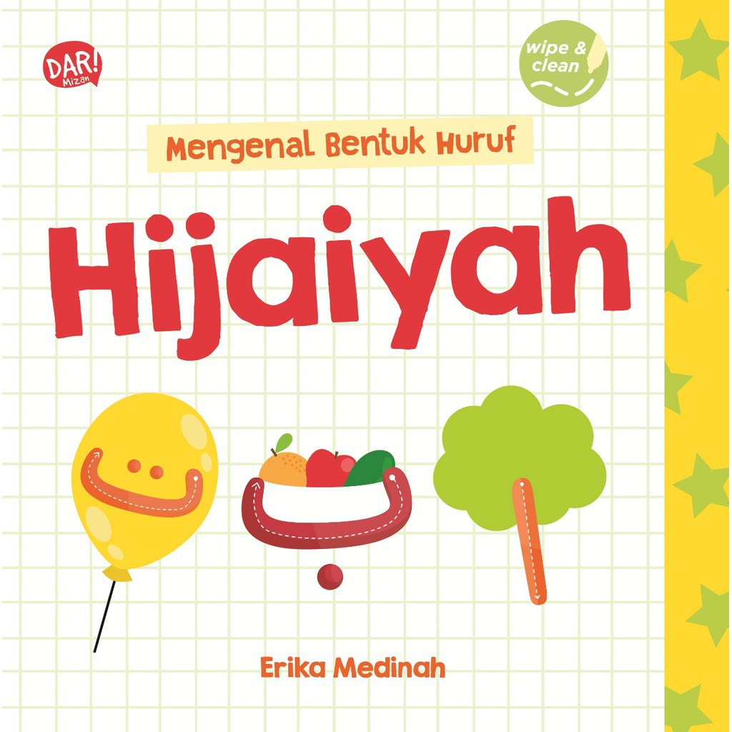 Buku Mizan Wipe Clean Hijaiyah dan Angka Arab Bk0070