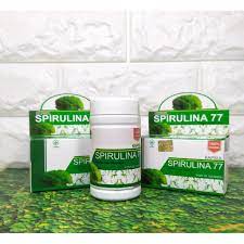 Kapsul Spirulina 77 Suplemen Kesehatan | Kemasan Baru