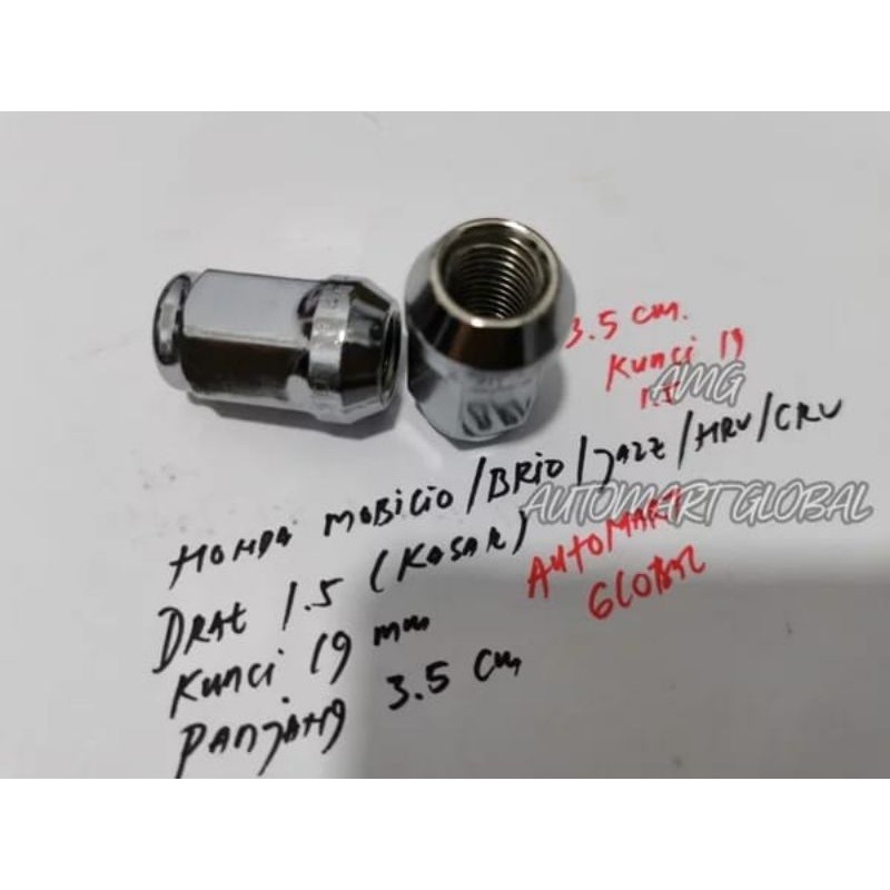 mur baut roda honda mobilio brio hrv crv brv jazz  merk fujita