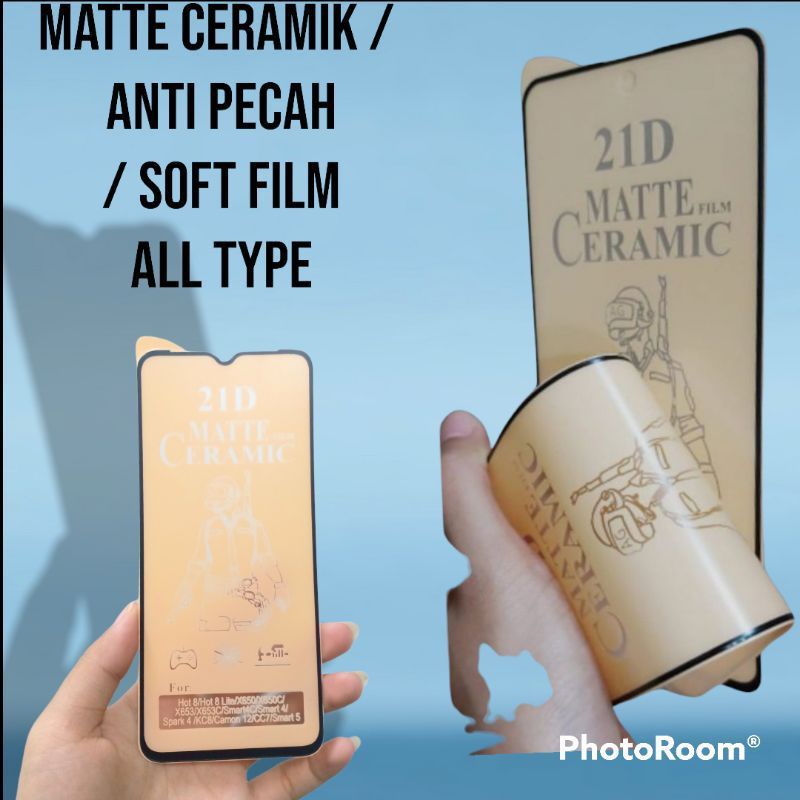 ANTI GORES  Ceramic MATTE OPPO ALL TYPE. ANTI PECAH