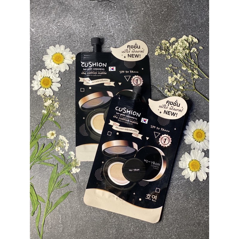 CUSHION CHY / CUSHION HOYEON / CUSHION HO-YEON / CHU CUSHION MATTE RACHEL GODDARD sachet