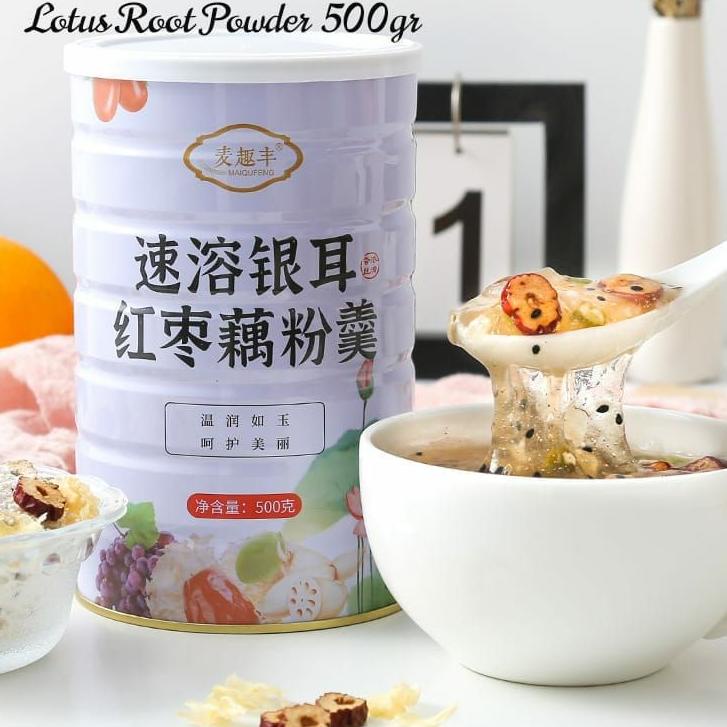 

{I-IGI} {♡} // (SHARE JAR) Oufen Lotus Root Powder / bubur akar teratai / chia seed/bubuk teratai {pasti dikirim}