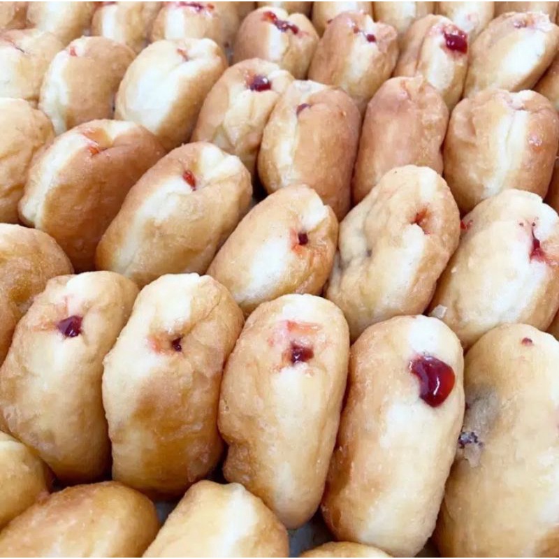 

Bonboloni donat selai strawberry