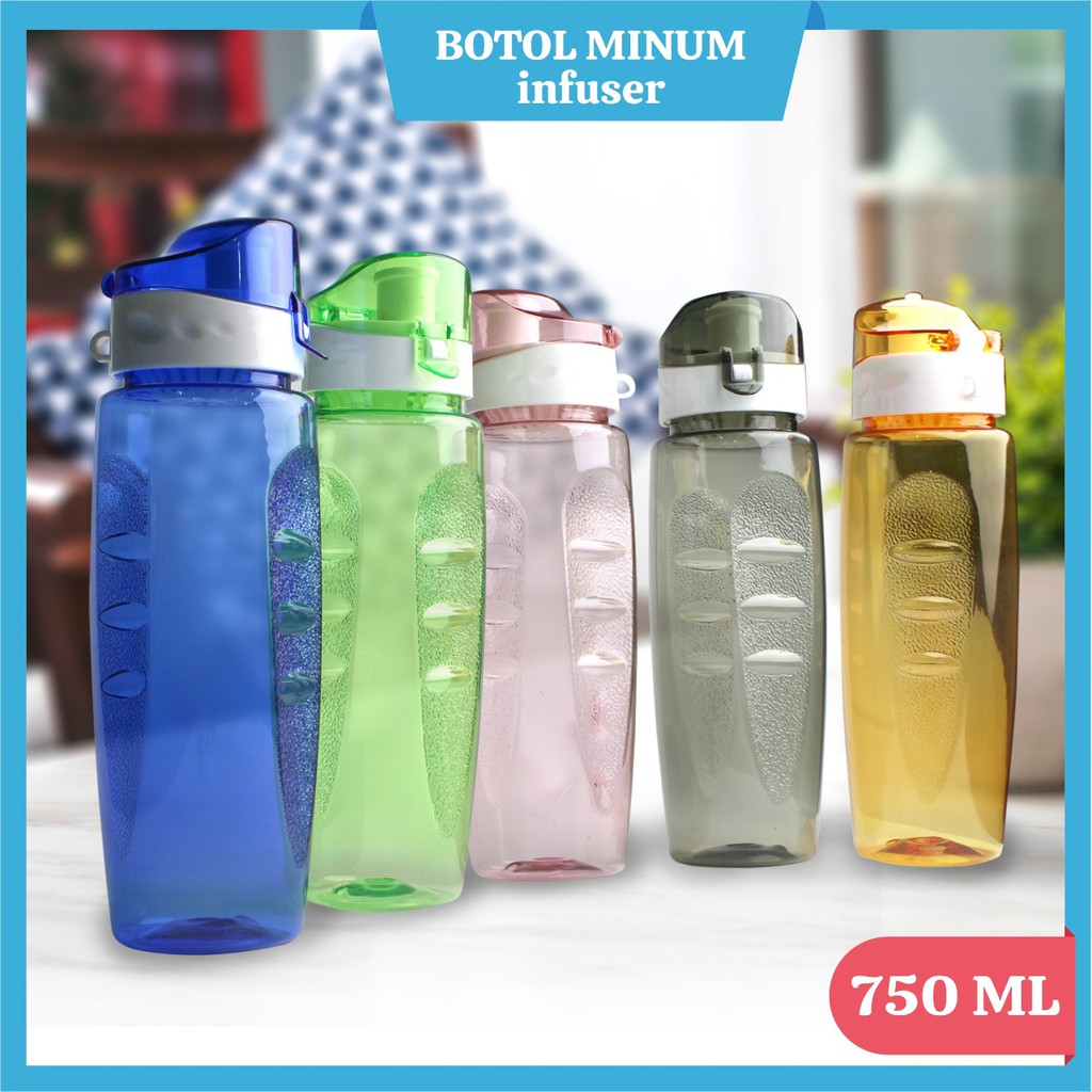  ABS BOTOL MINUM INFUSER  SIMPLE 750ML Shopee Indonesia