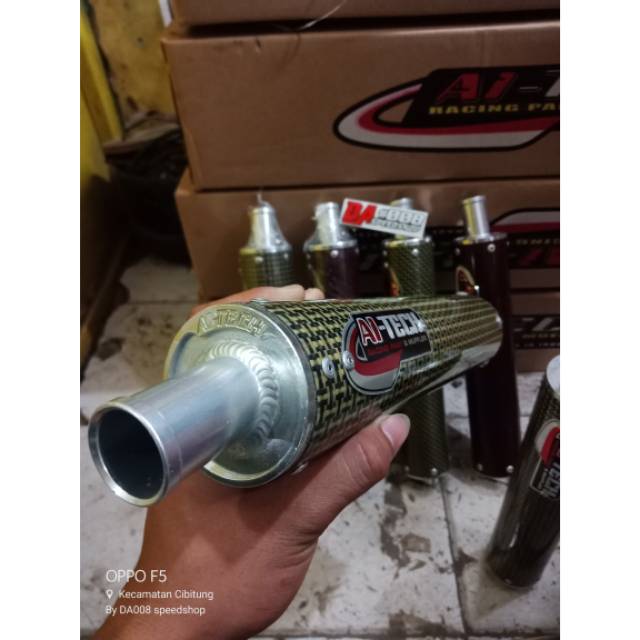 Slincer kenalpot aitech carbon orignal ready