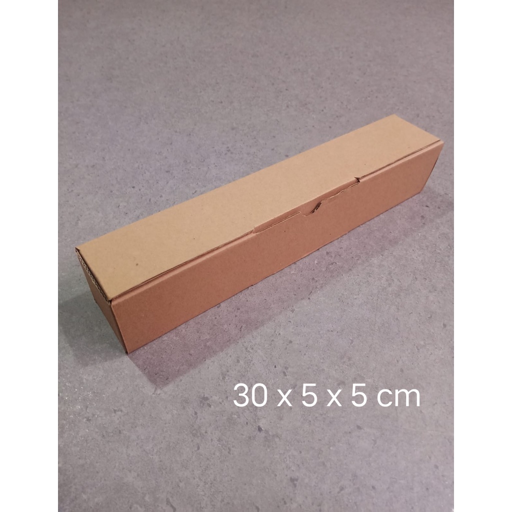 

Kardus 30 x 5 x 5 cm --Die Cut dan easy usage--