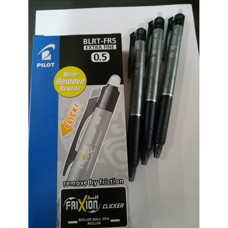 

TERLARIS PILOT FRIXION CLICKER PEN (BISA DIHAPUS)