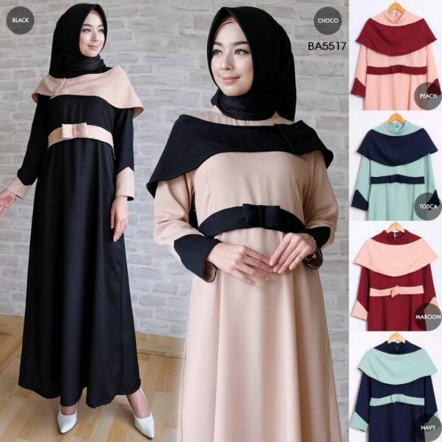 GAMIS CAPE / GAMIS OBINA CAPE BA5517 / GAMIS MURAH