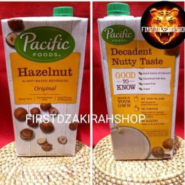 

Pacific foods hazelnut 946ml