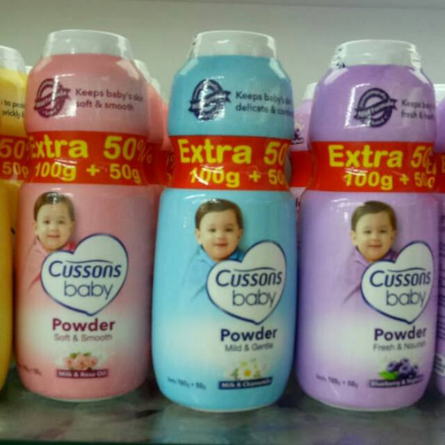 Bedak cussons 100+50g