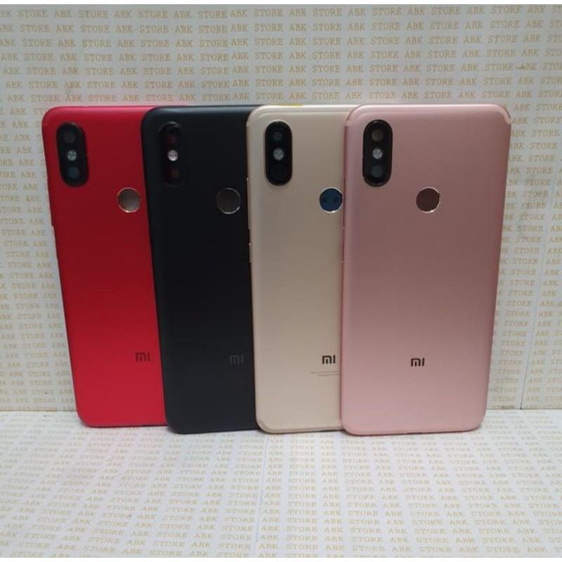 BACKDOOR BACK COVER KESING CASING HOUSING XIAOMI MI6X MIA2 TUTUP BELAKANG ORIGINAL