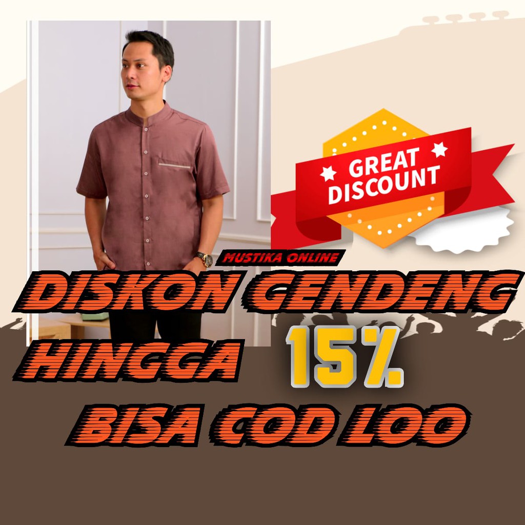  BAJU  KOKO MUSLIM  DEWASA TERBARU Shopee  Indonesia