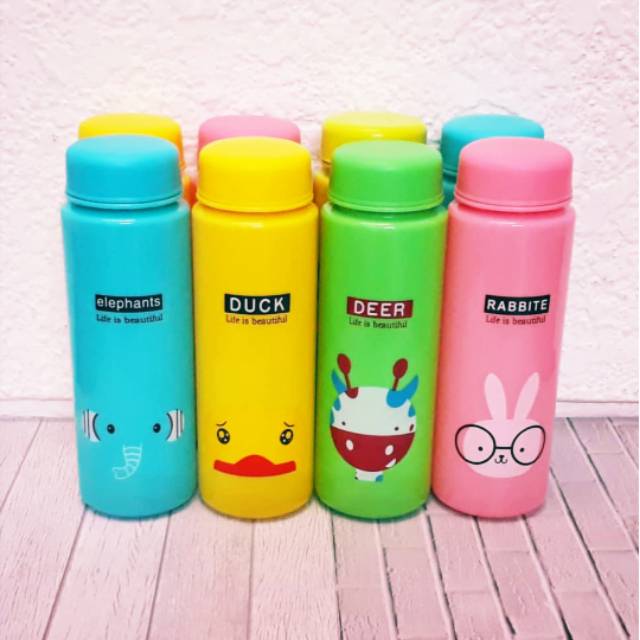 Botol Minum Plastik Karakter Lucu