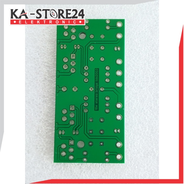 PCB TDA2003 Stereo Bridge 18 Watt Power Amplifier